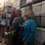 Region 7 attendees tour Clark County Historical Society's collections area