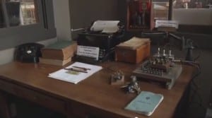 Exhibit at the Bradford Ohio Railroad Museum